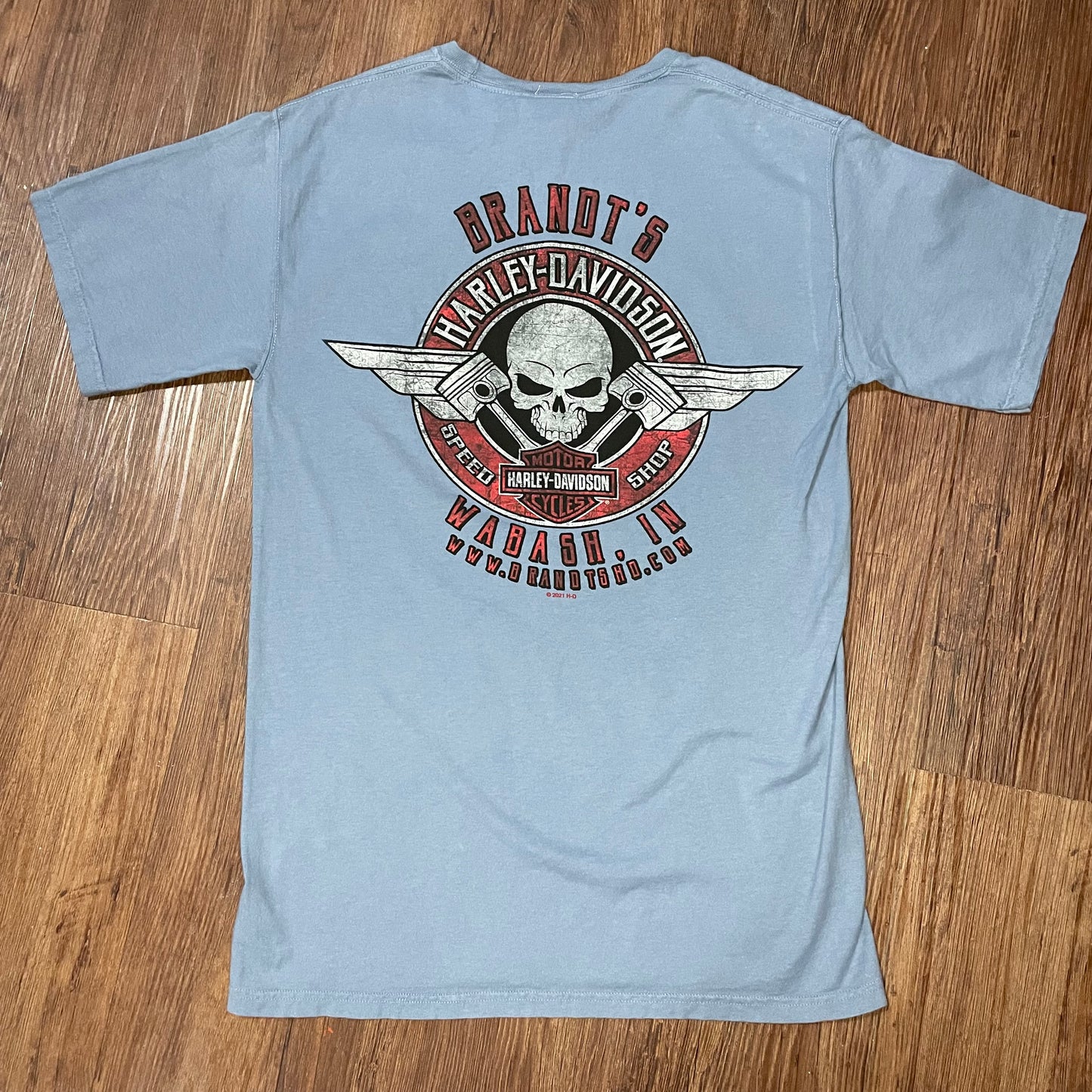 Harley Davidson Sky Blue Tee