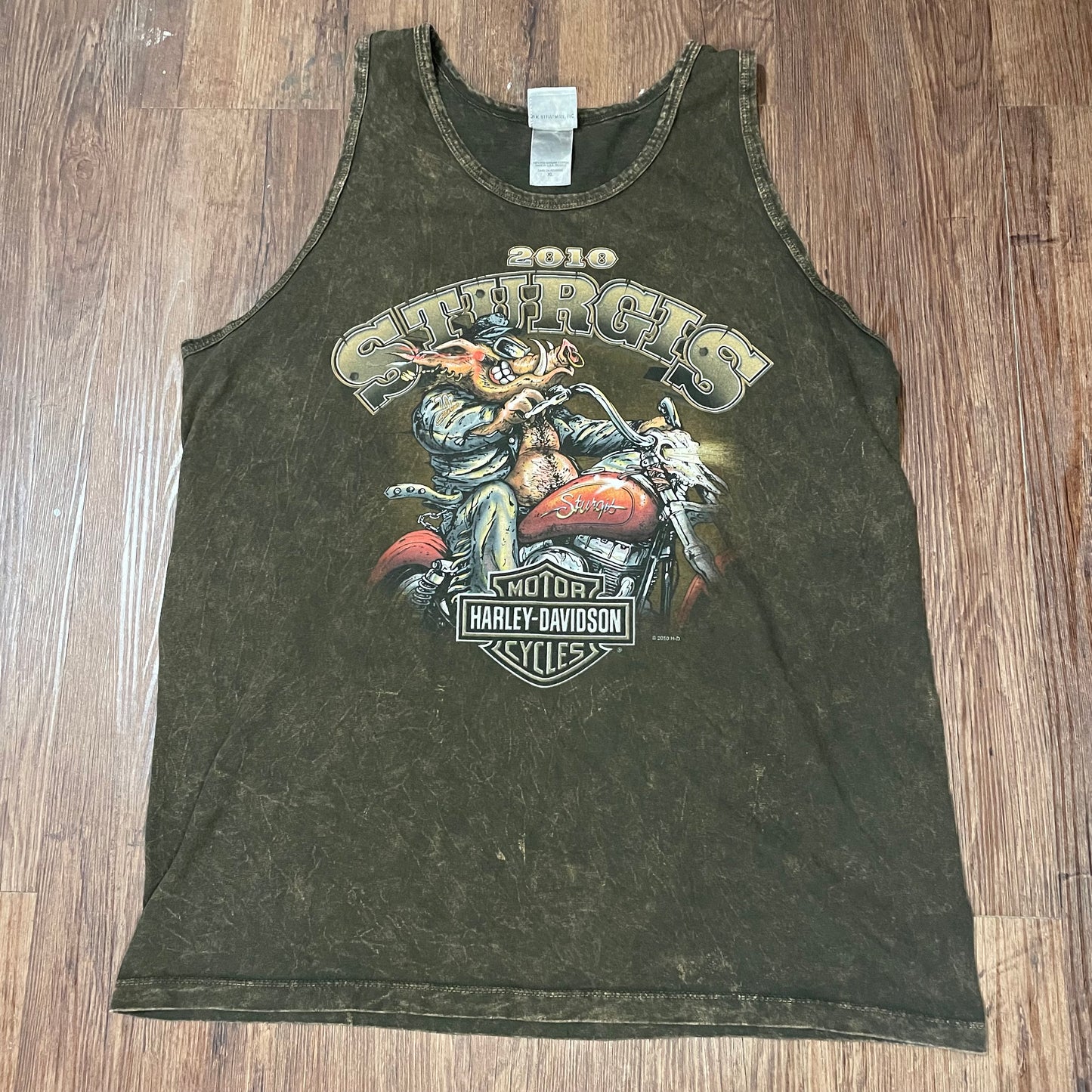 Harley Davidson Sturgis Tank Top Brown