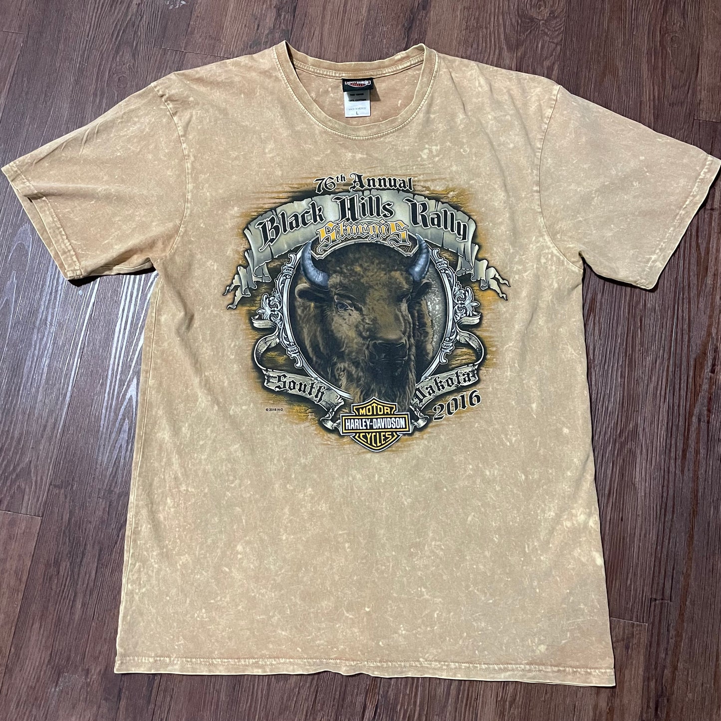 Harley Davidson Yellowish Tee