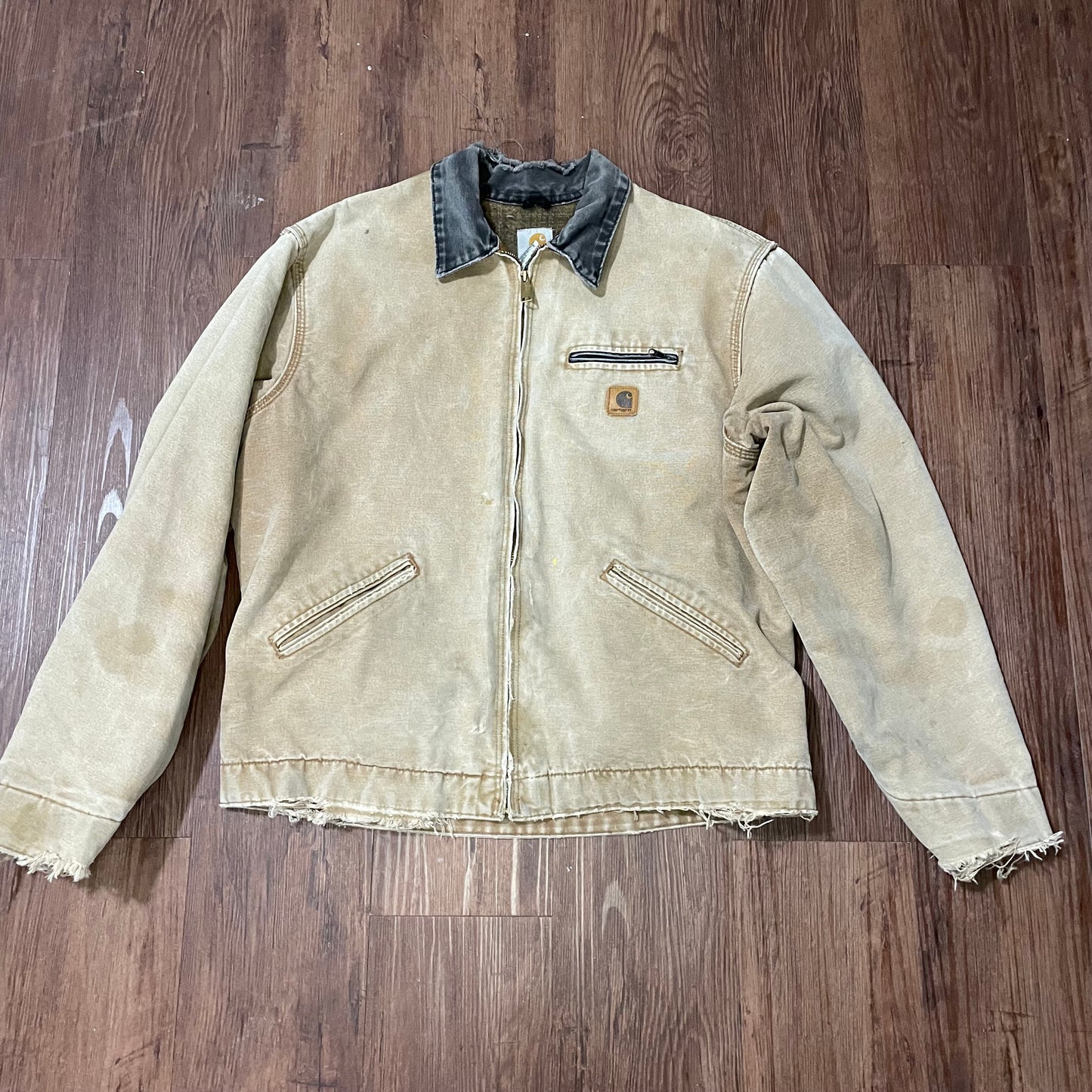 Vintage Carhartt J97 BRN Detroit