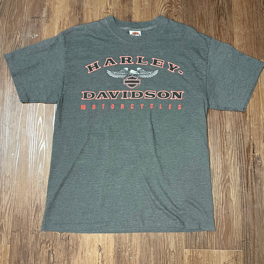 Harley Davidson Texas With Flames