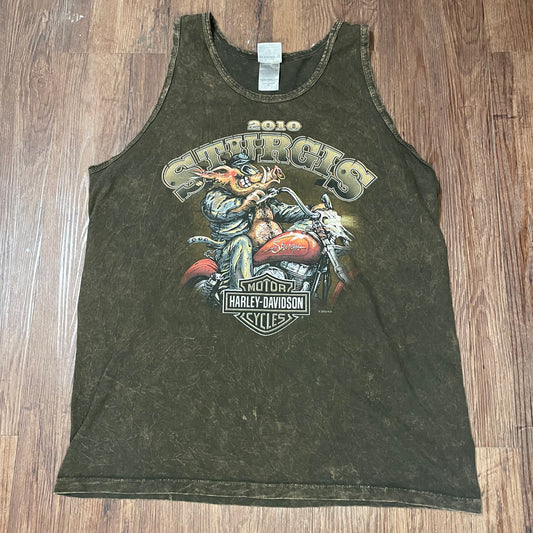 Harley Davidson Sturgis Tank Top Brown